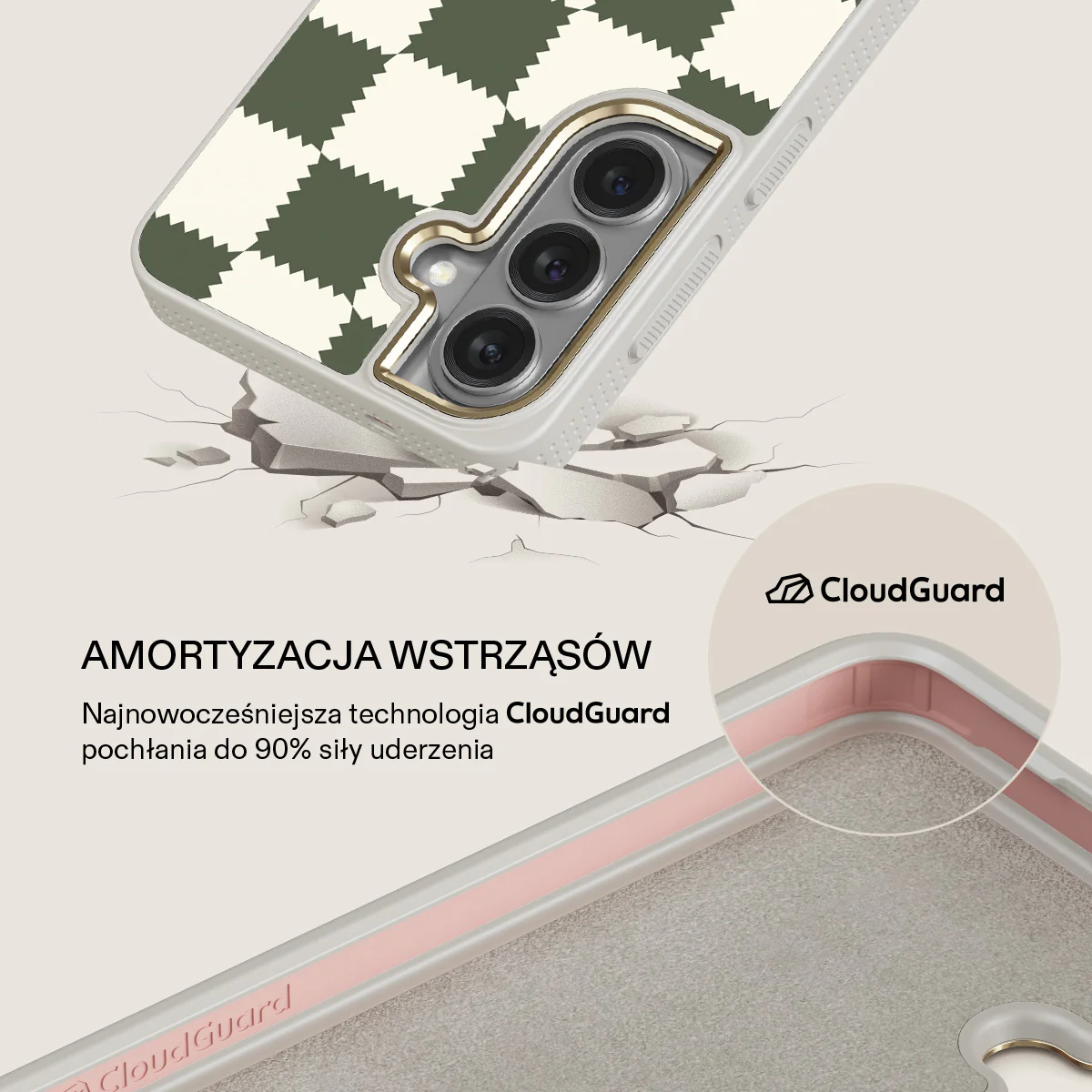 Retro Grid - Samsung Galaxy S26 Etui - Image 28