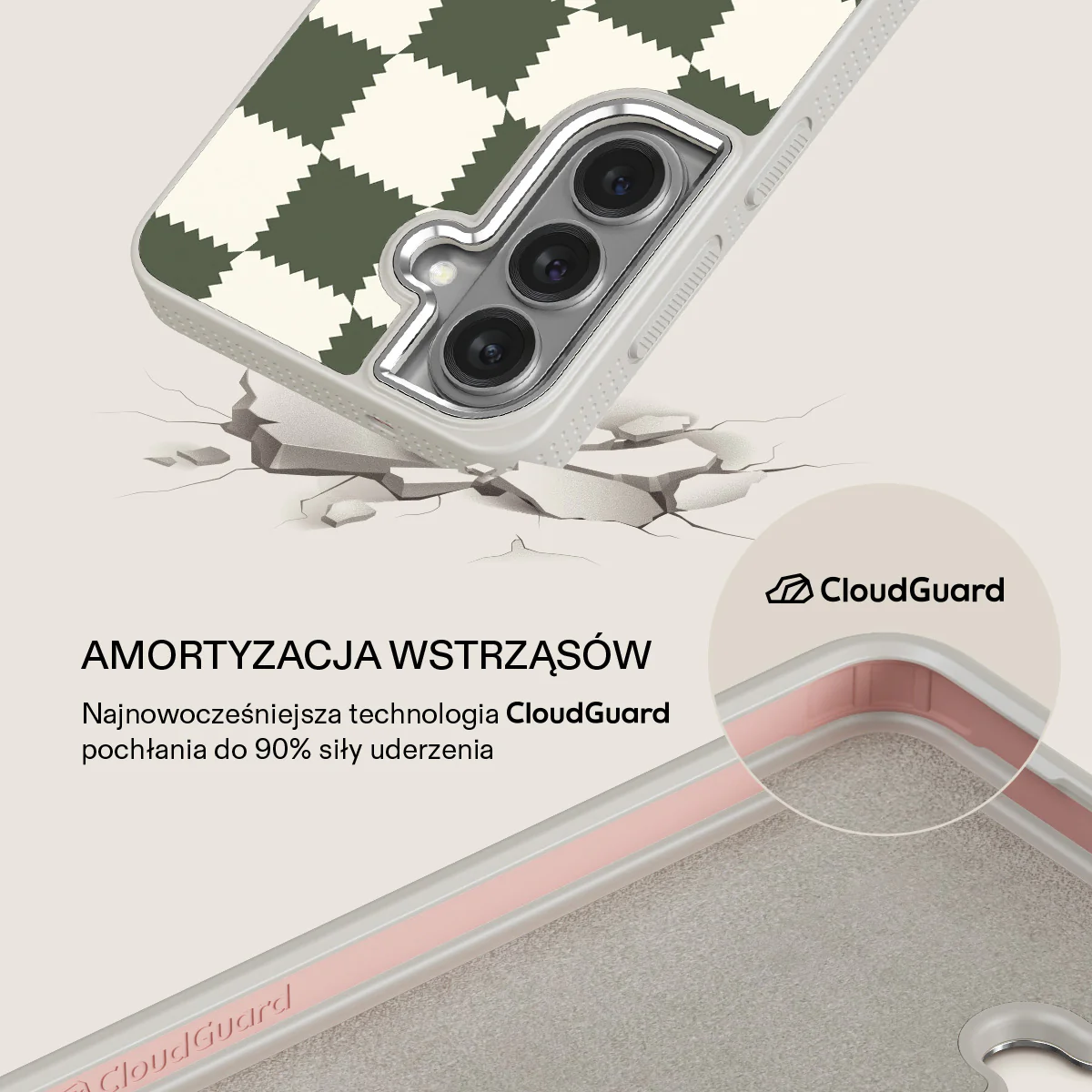 Retro Grid - Samsung Galaxy S26 Etui - Image 35