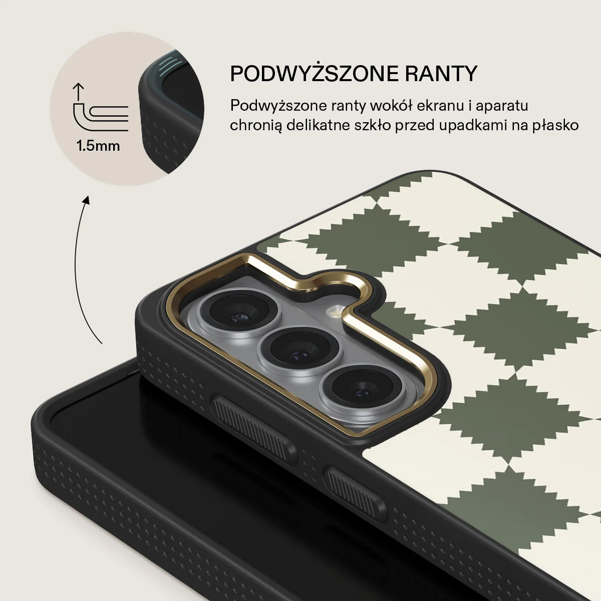 Retro Grid - Samsung Galaxy S26 Etui - Image 8
