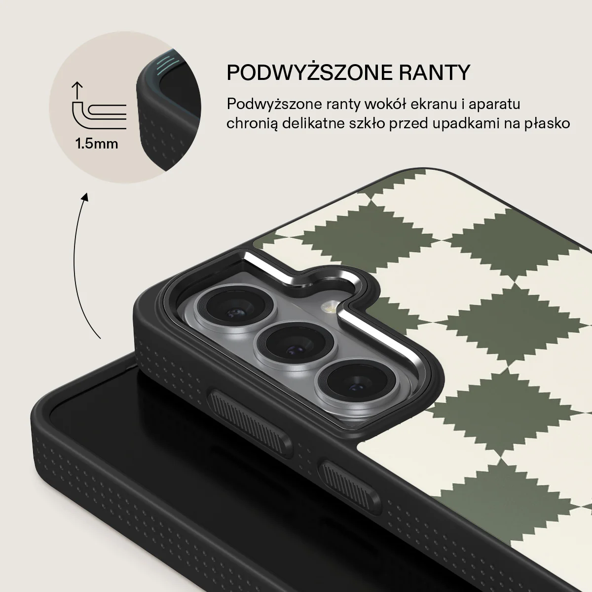 Retro Grid - Samsung Galaxy S26 Plus Etui - Image 15
