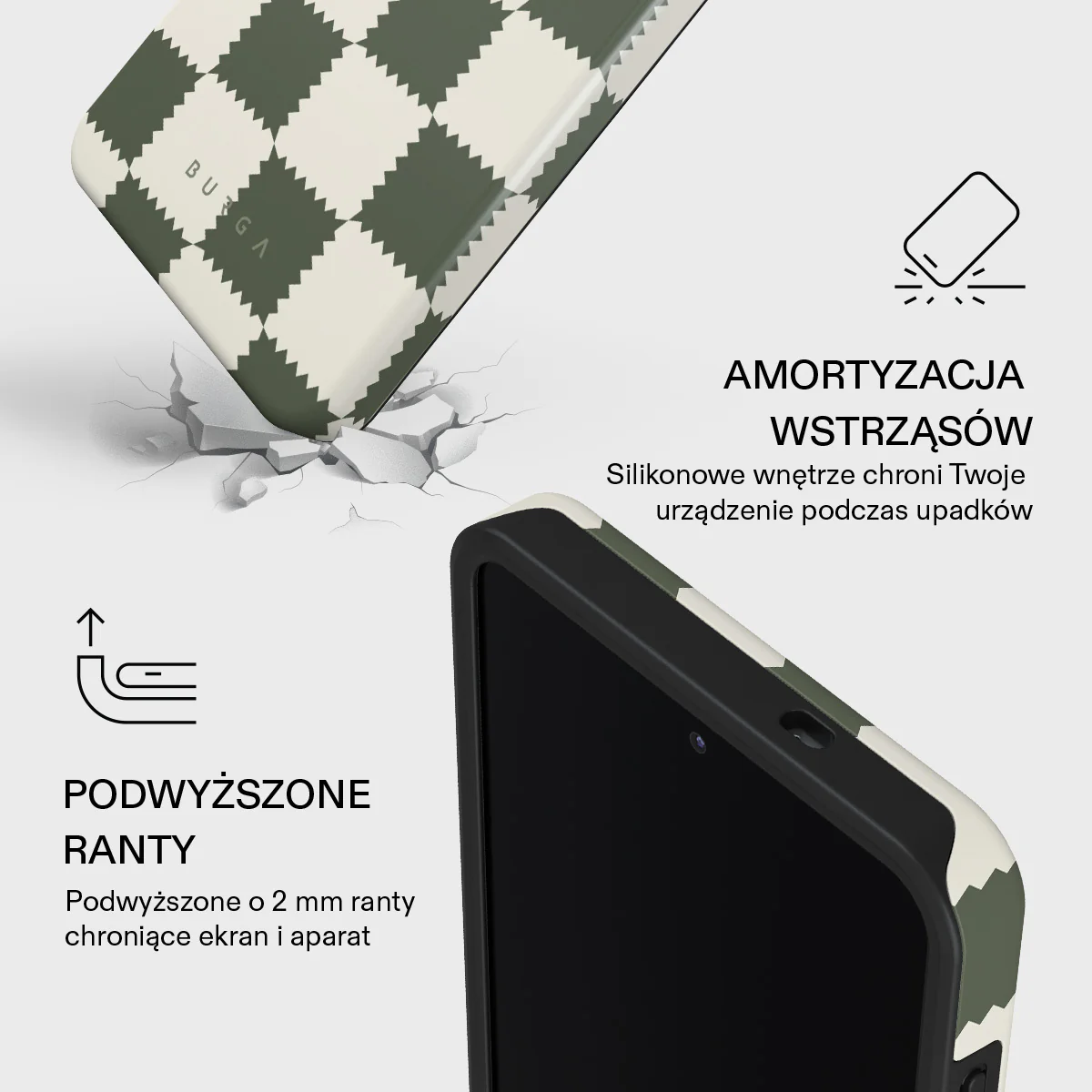 Retro Grid - Samsung Galaxy S26 Plus Etui - Image 4