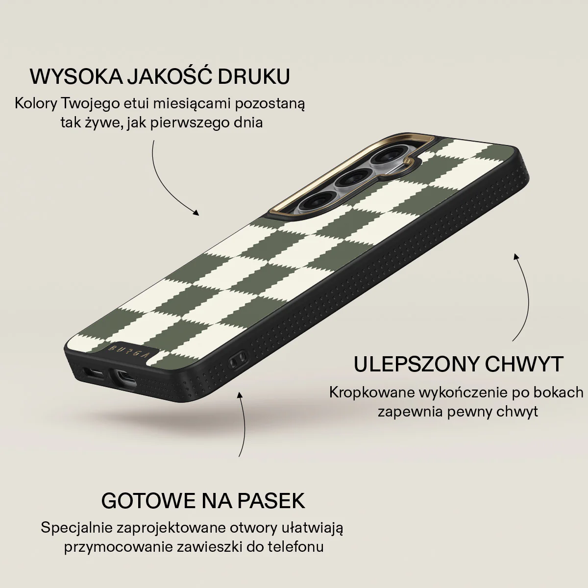 Retro Grid - Samsung Galaxy S26 Plus Etui - Image 9