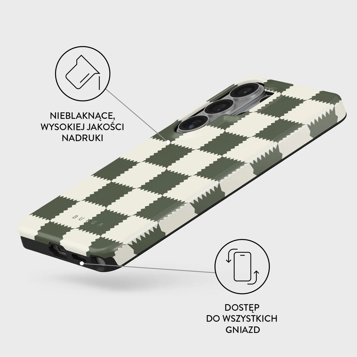 Retro Grid - Samsung Galaxy S26 Ultra Etui - Image 3