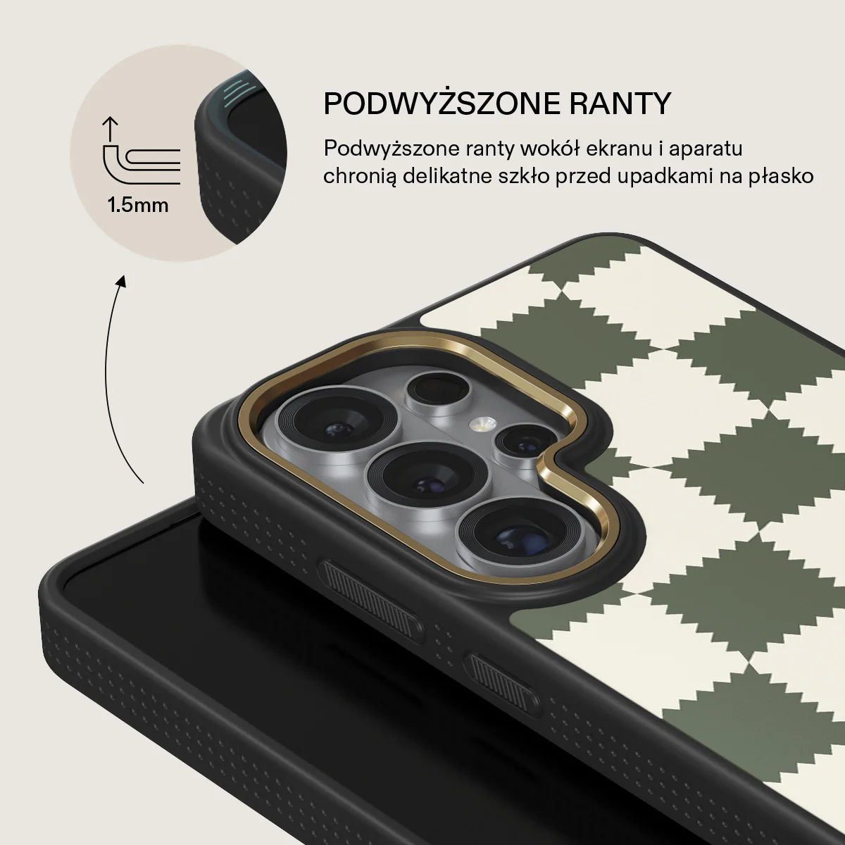 Retro Grid - Samsung Galaxy S26 Ultra Etui - Image 8