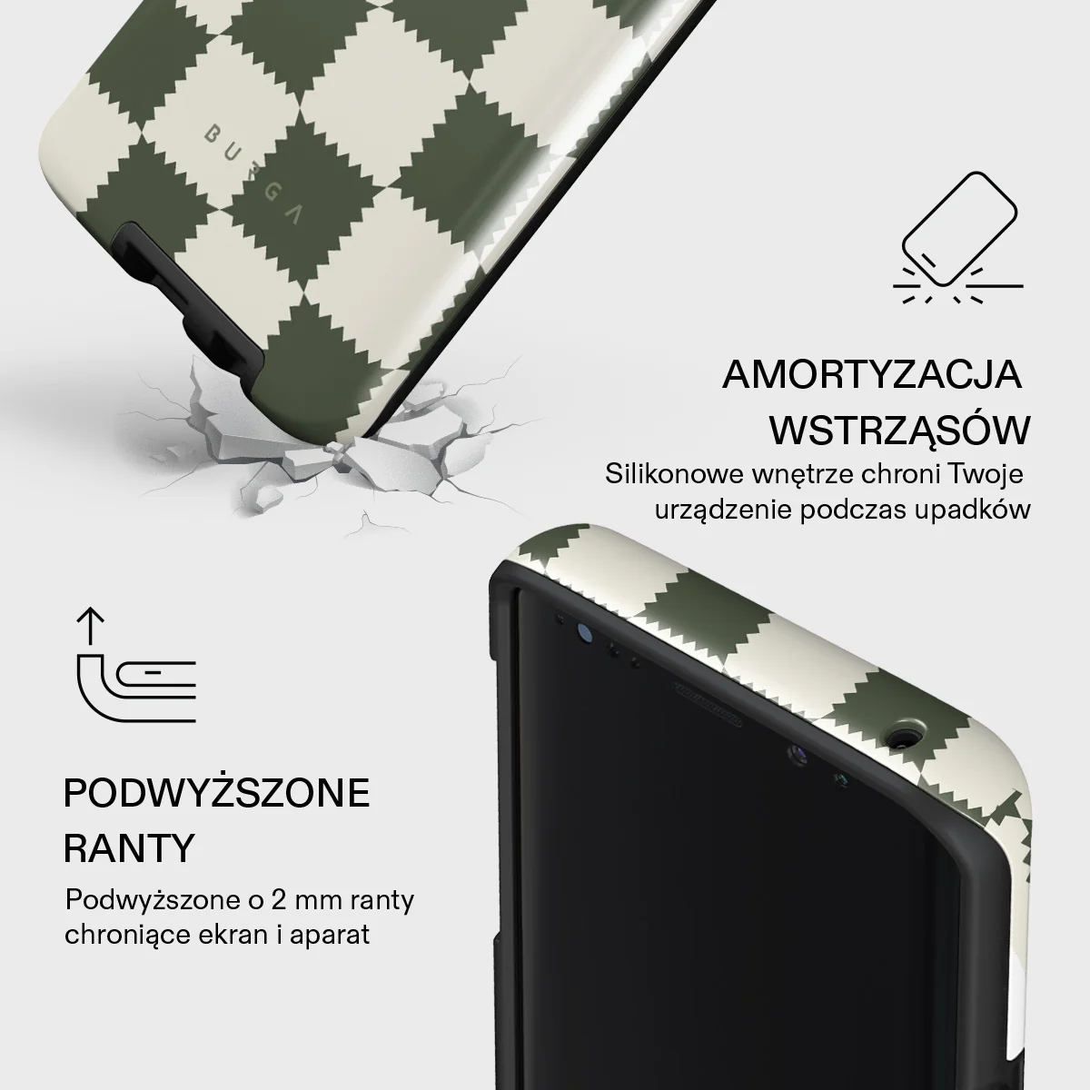 Retro Grid - Samsung Galaxy S8 Etui - Image 8