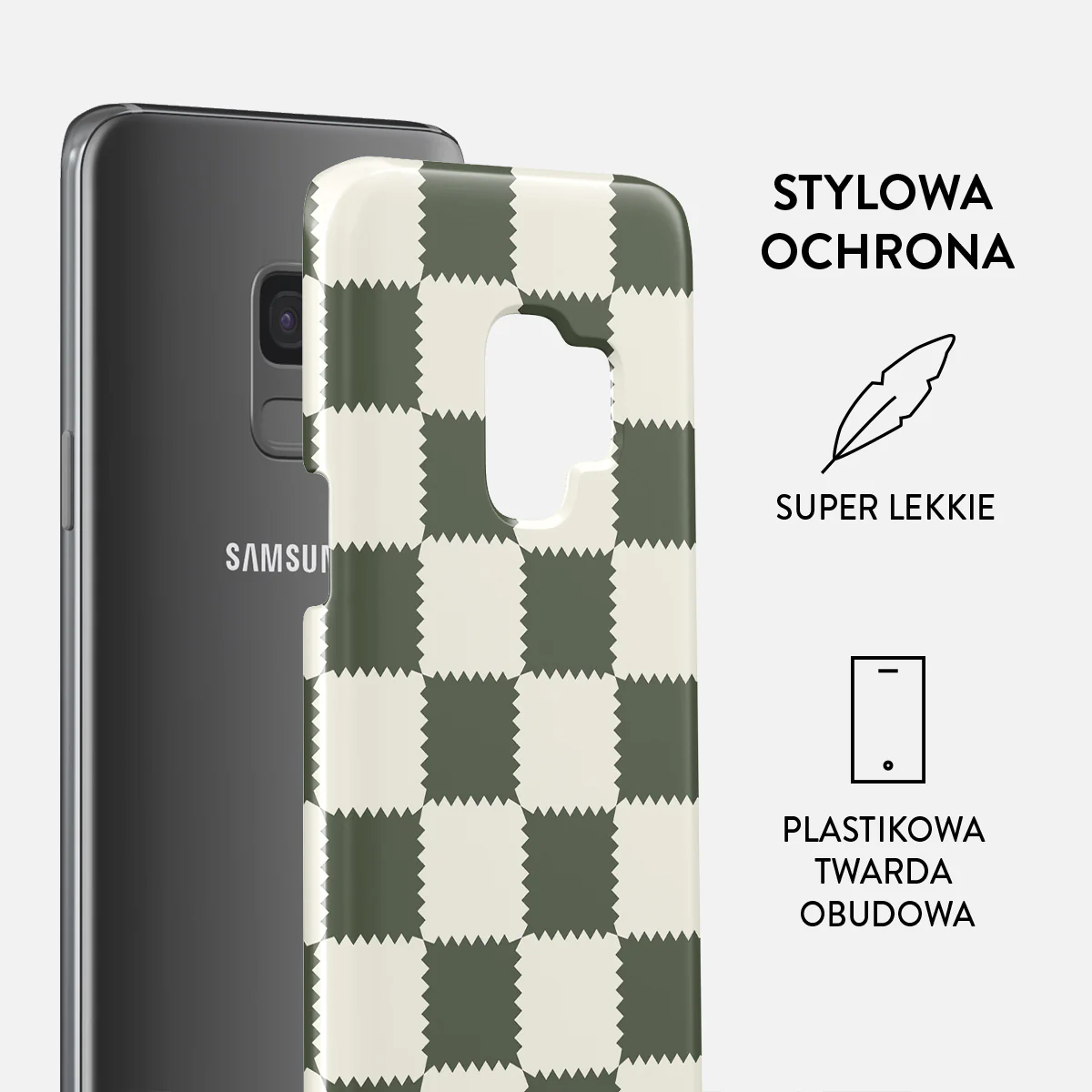 Retro Grid - Samsung Galaxy S9 Etui - Image 2
