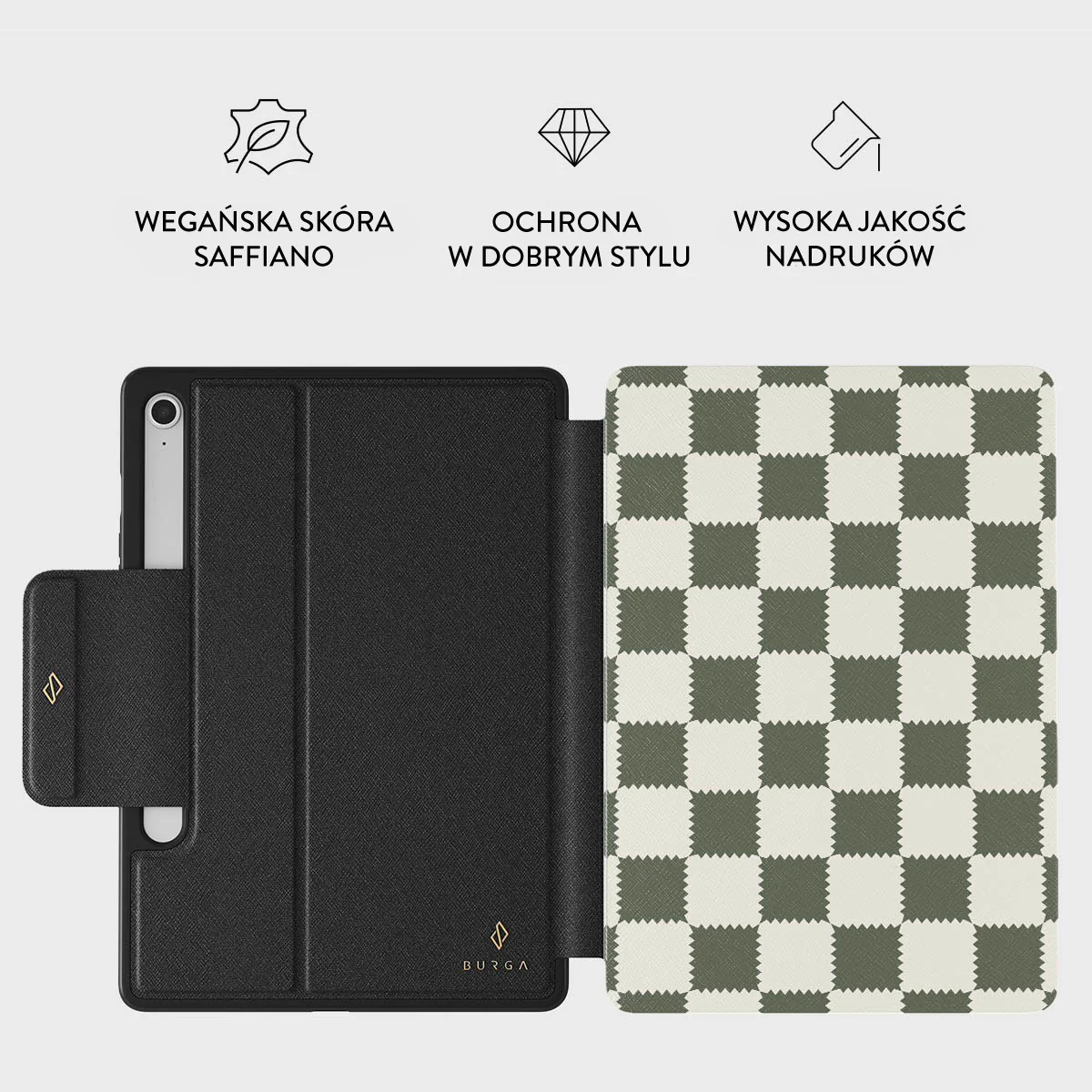 Retro Grid - Etui na Samsung Galaxy Tab S10 FE - Image 2