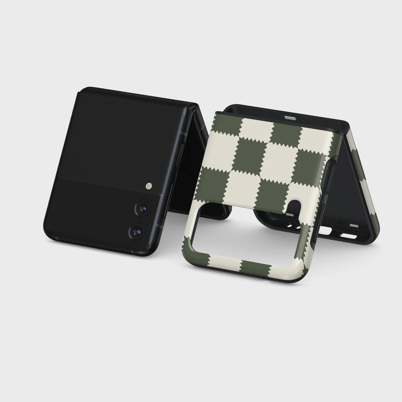 Retro Grid - Samsung Galaxy Z Flip 3 Etui - Image 5