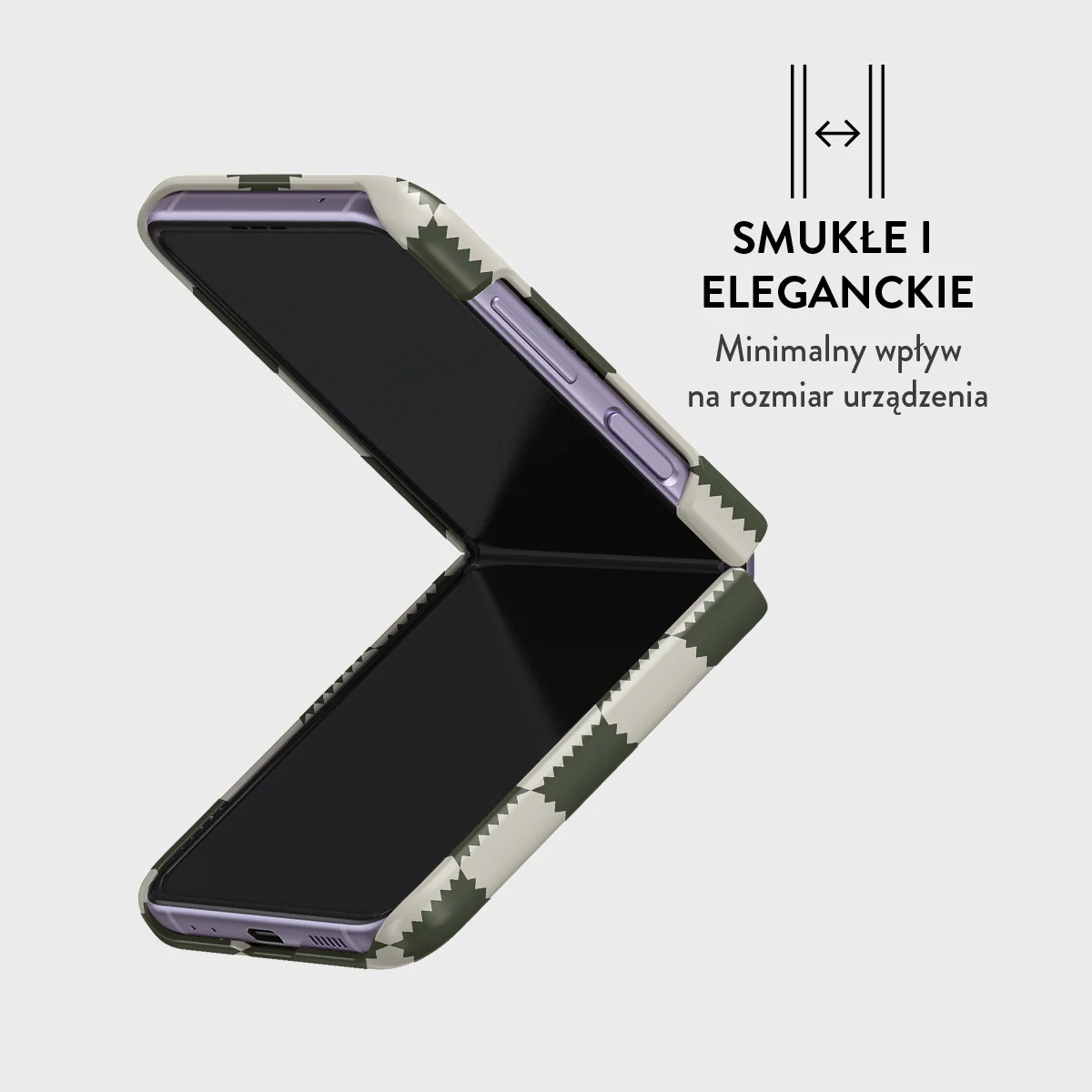 Retro Grid - Samsung Galaxy Z Flip 4 Etui - Image 4