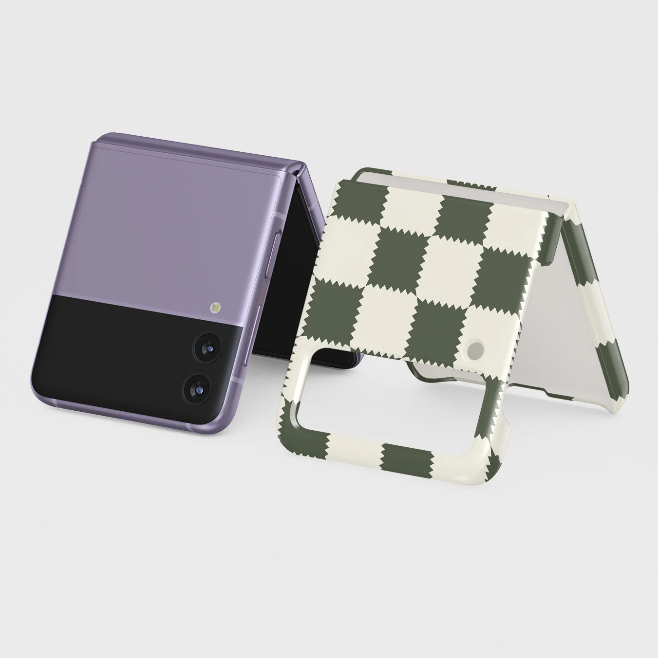 Retro Grid - Samsung Galaxy Z Flip 4 Etui - Image 5