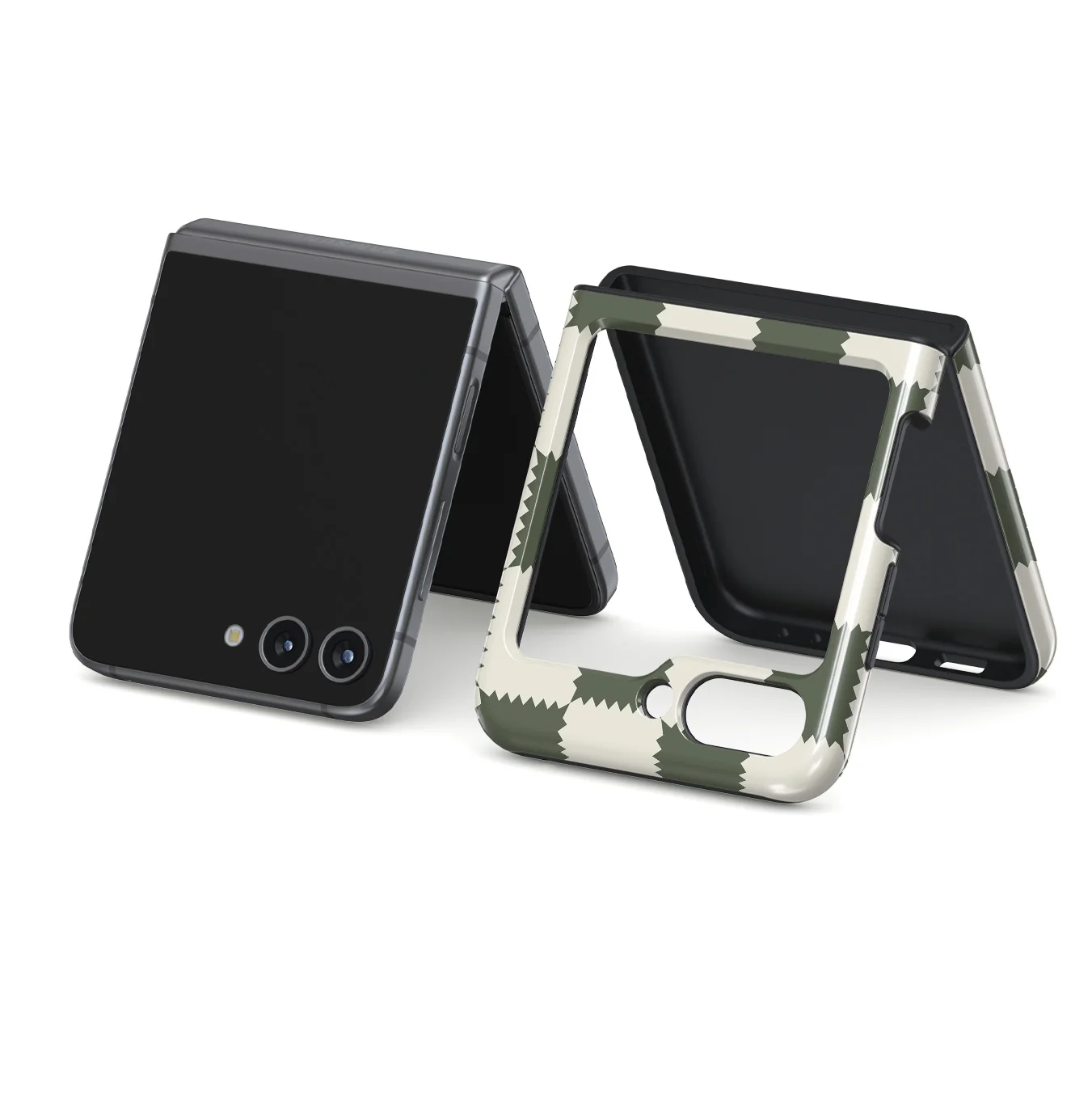 Retro Grid - Samsung Galaxy Z Flip 5 Etui - Image 5