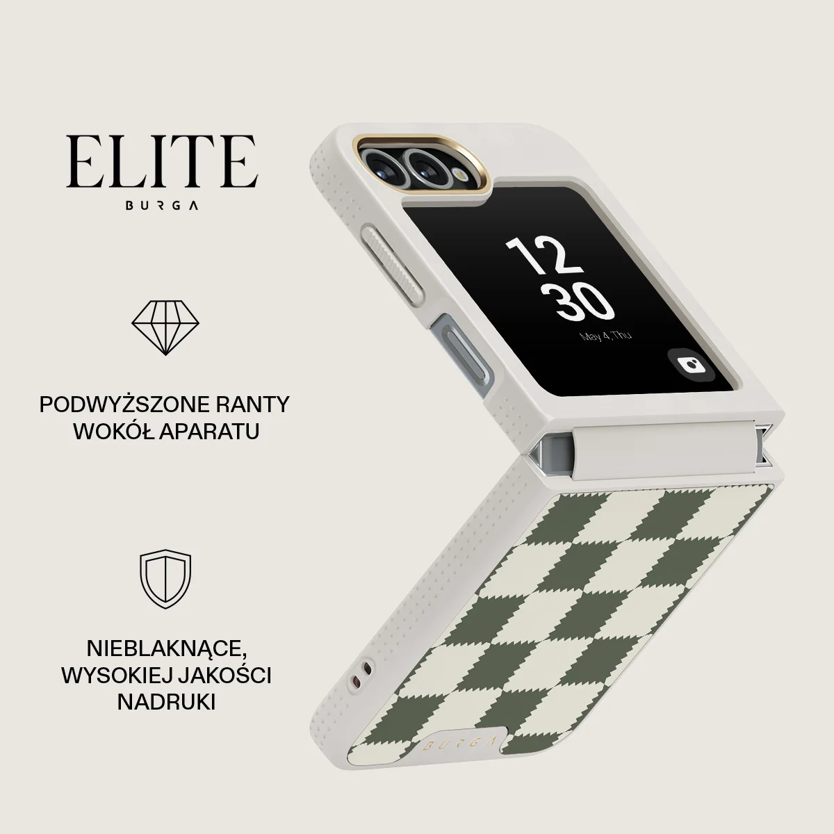 Retro Grid - Samsung Galaxy Z Flip 6 Etui - Image 21
