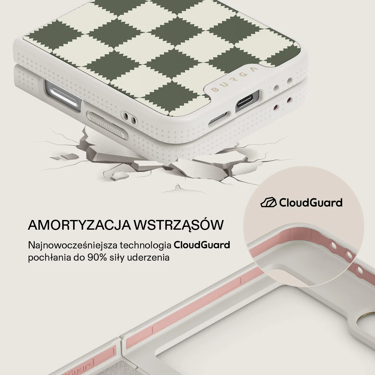 Retro Grid - Samsung Galaxy Z Flip 6 Etui - Image 22