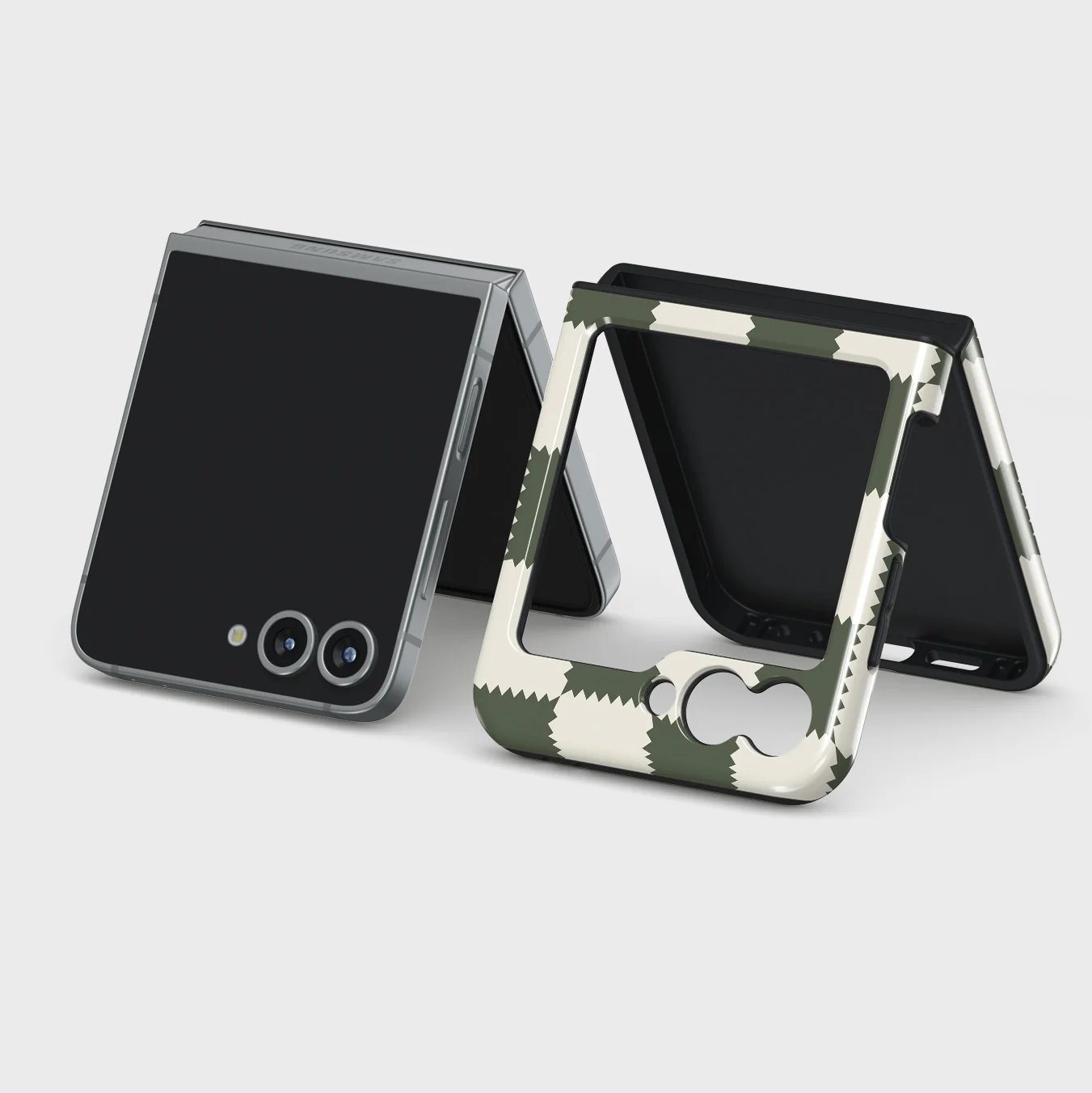 Retro Grid - Samsung Galaxy Z Flip 6 Etui - Image 5