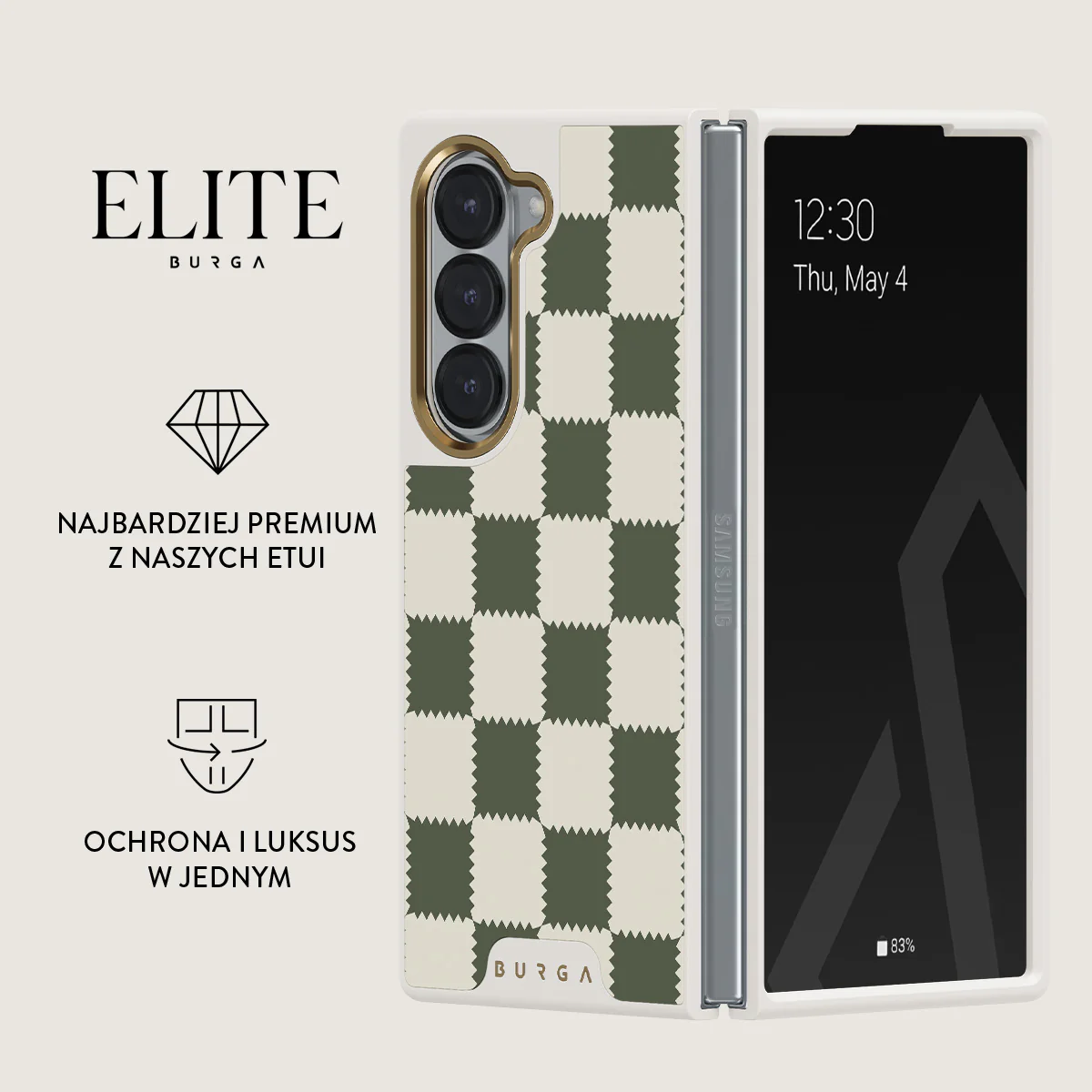 Retro Grid - Samsung Galaxy Z Fold 6 Etui - Image 16
