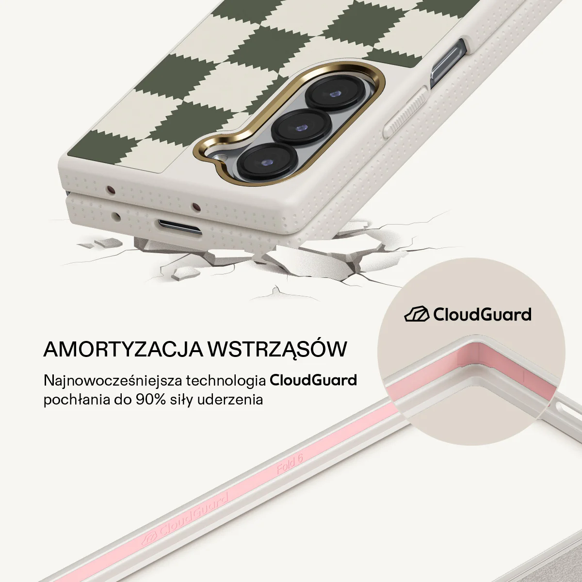 Retro Grid - Samsung Galaxy Z Fold 6 Etui - Image 17