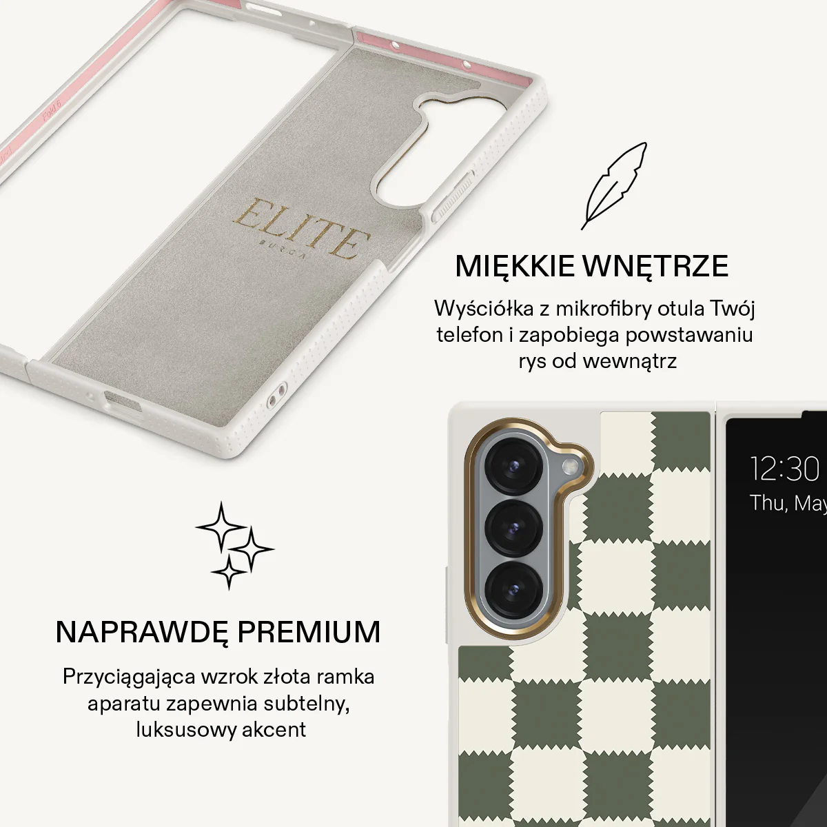 Retro Grid - Samsung Galaxy Z Fold 6 Etui - Image 20