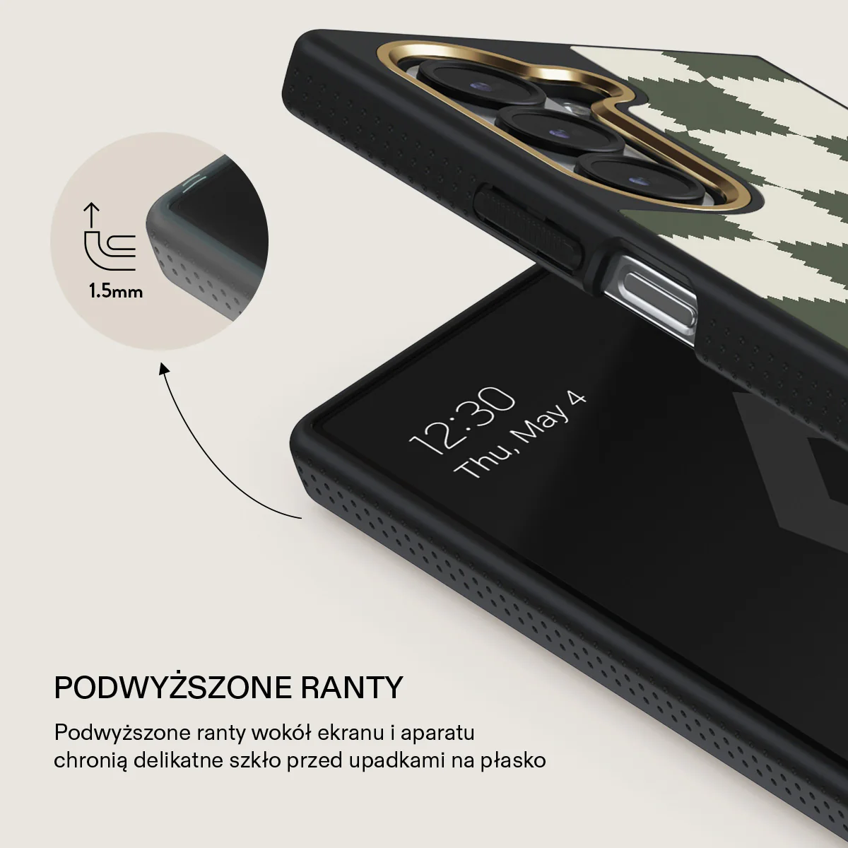 Retro Grid - Samsung Galaxy Z Fold 6 Etui - Image 4