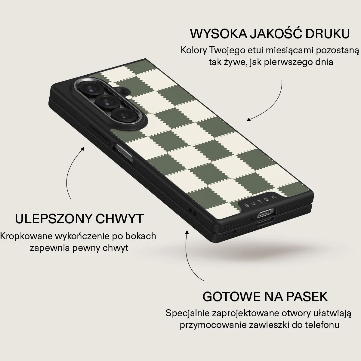 Retro Grid - Samsung Galaxy Z Fold 7 Etui - Image 12