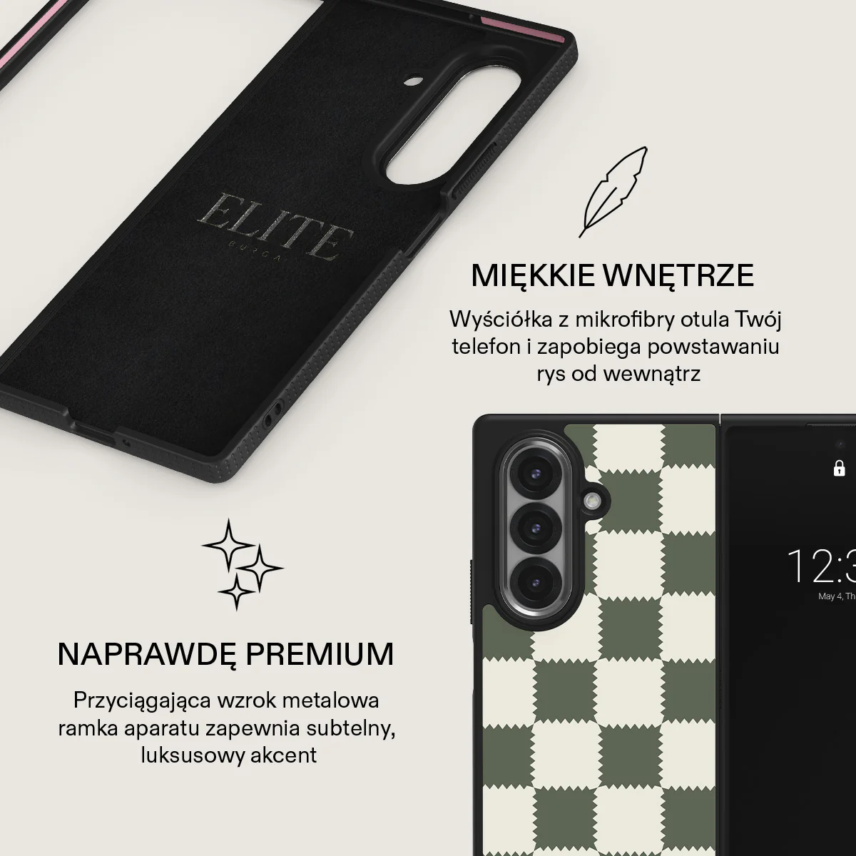 Retro Grid - Samsung Galaxy Z Fold 7 Etui - Image 13
