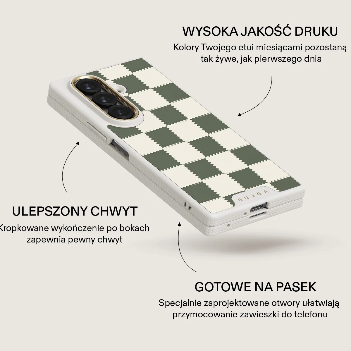 Retro Grid - Samsung Galaxy Z Fold 7 Etui - Image 19