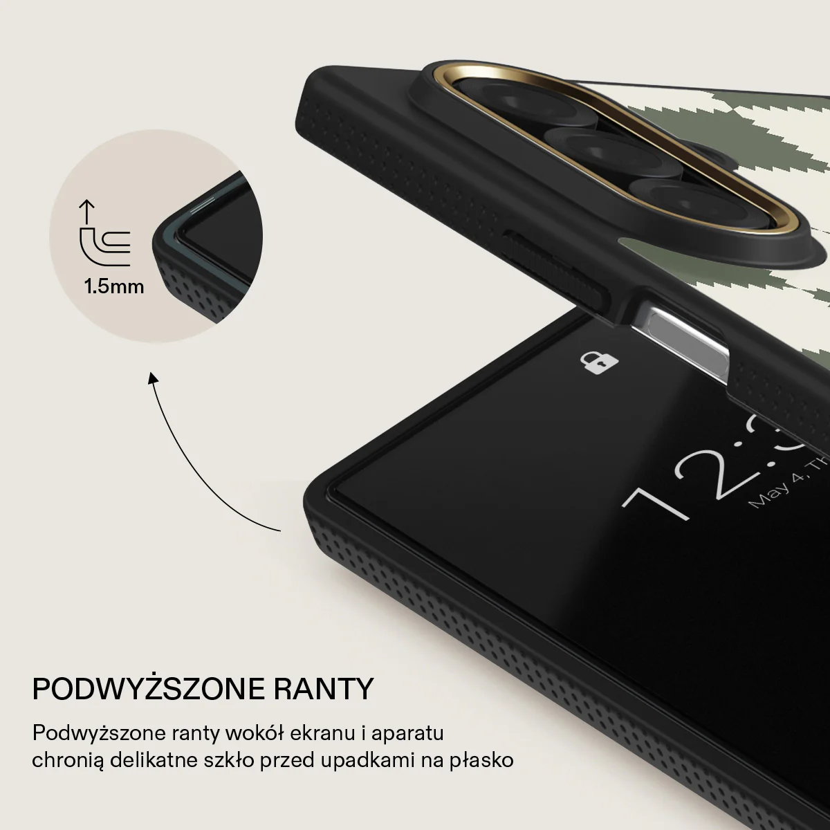 Retro Grid - Samsung Galaxy Z Fold 7 Etui - Image 4