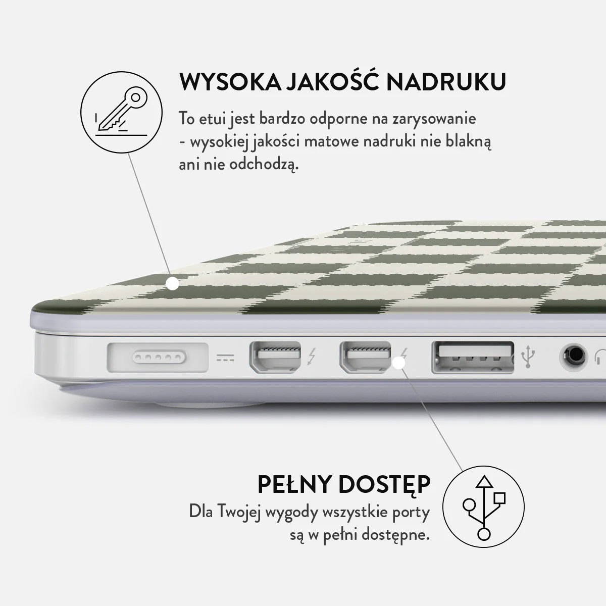 Retro Grid - Twarde etui do MacBooka - Image 19