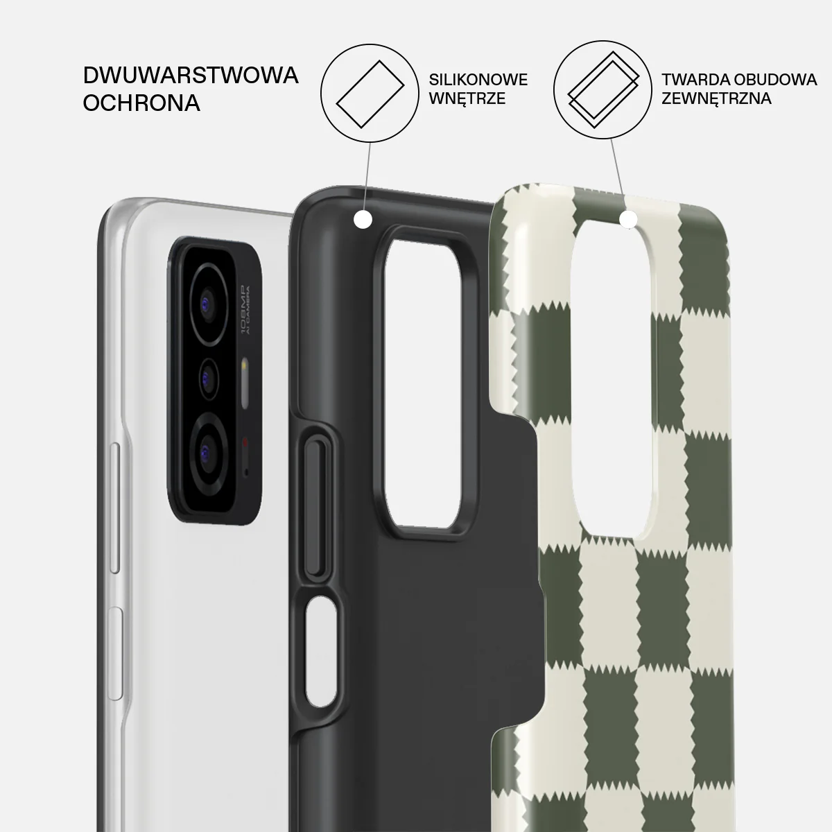 Retro Grid - Xiaomi 11T / 11T Pro Etui - Image 2