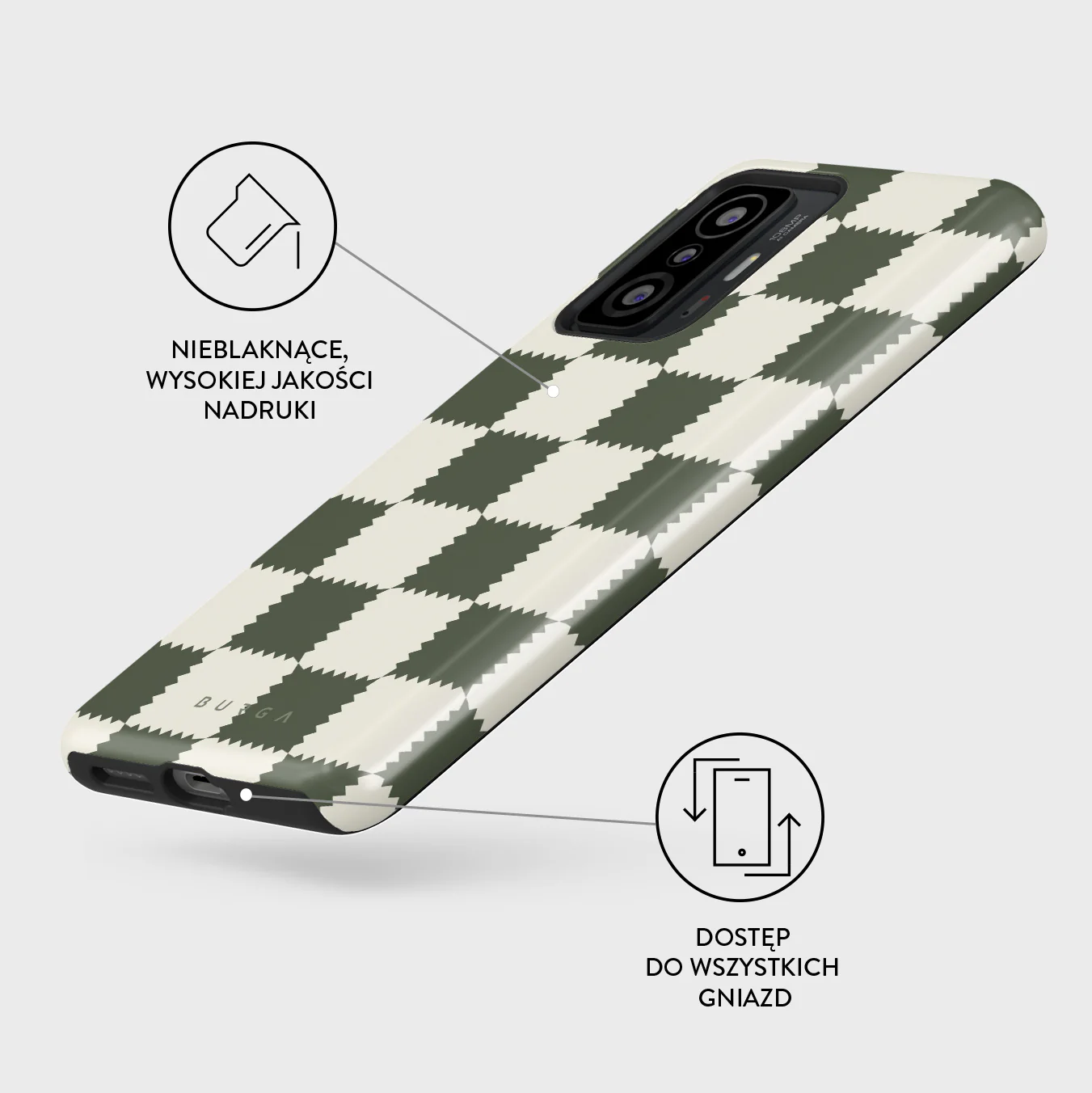 Retro Grid - Xiaomi 11T / 11T Pro Etui - Image 3