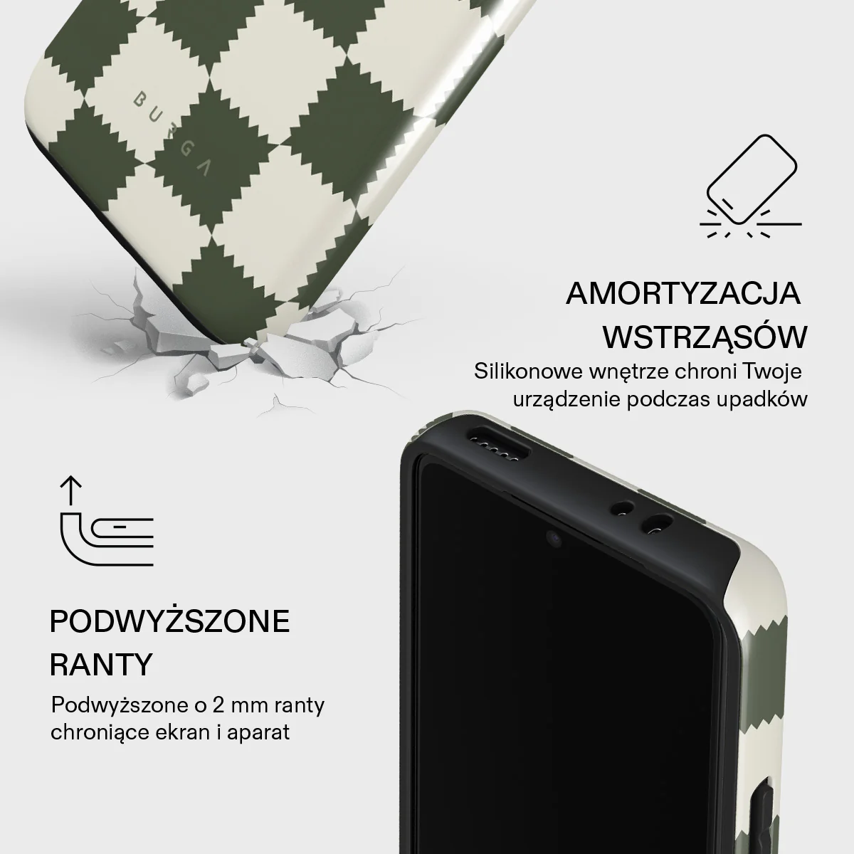 Retro Grid - Xiaomi 12T Etui - Image 4