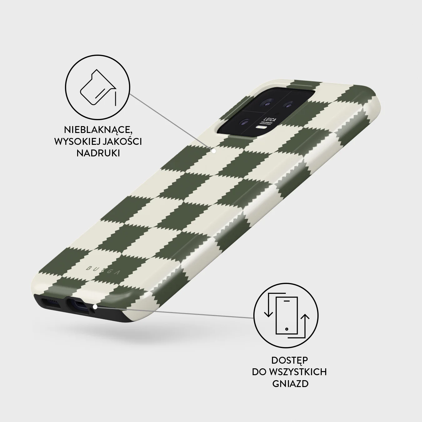Retro Grid - Xiaomi 13 Etui - Image 3