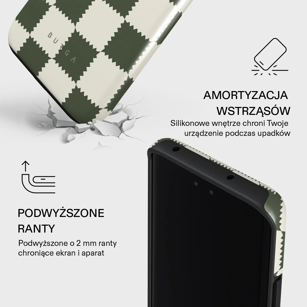 Retro Grid - Xiaomi 13 Lite Etui - Image 4