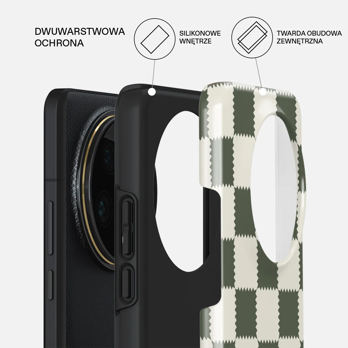 Retro Grid - Xiaomi 14 Ultra Etui - Image 2