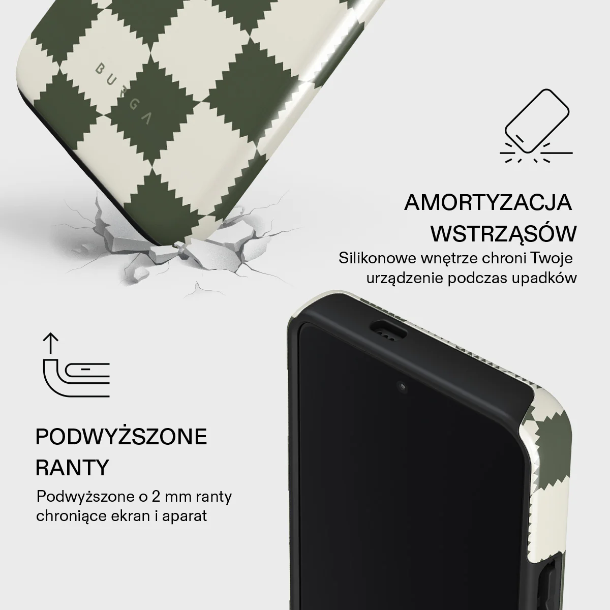 Retro Grid - Xiaomi 14 Ultra Etui - Image 4