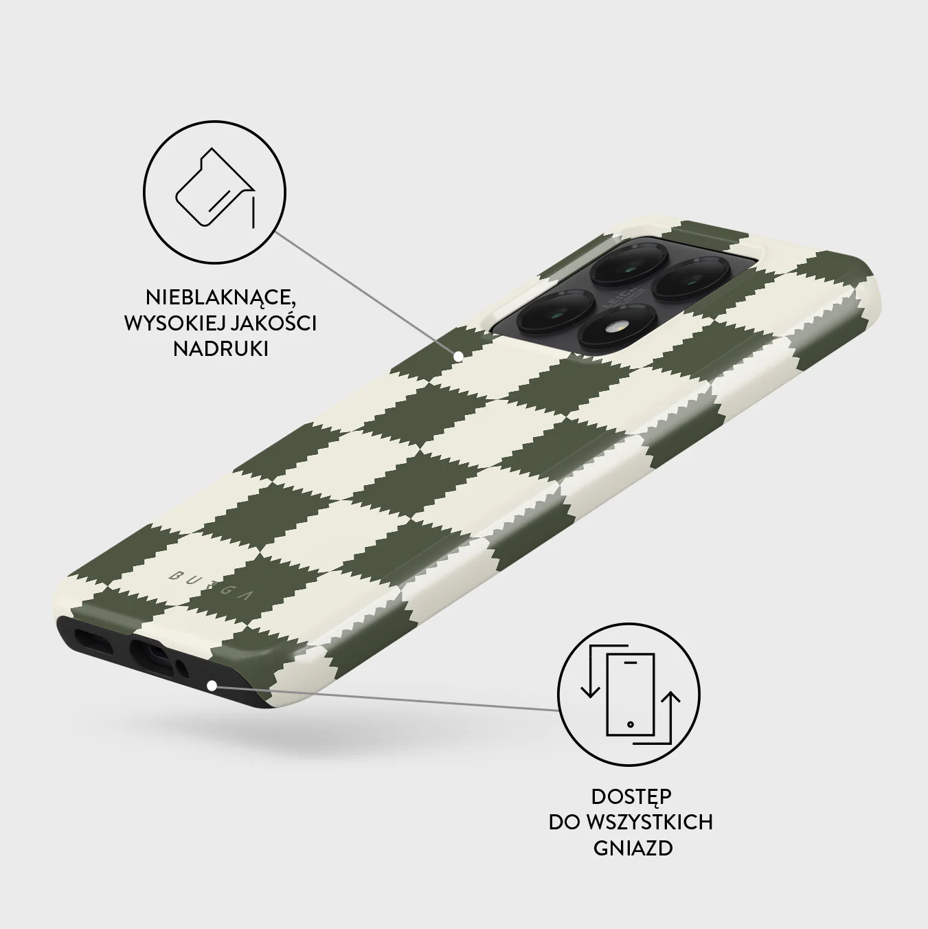 Retro Grid - Xiaomi 14T Etui - Image 3