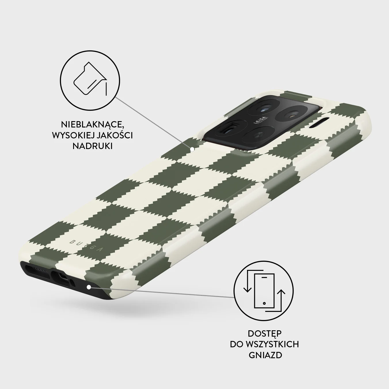 Retro Grid - Xiaomi 15 Etui - Image 3