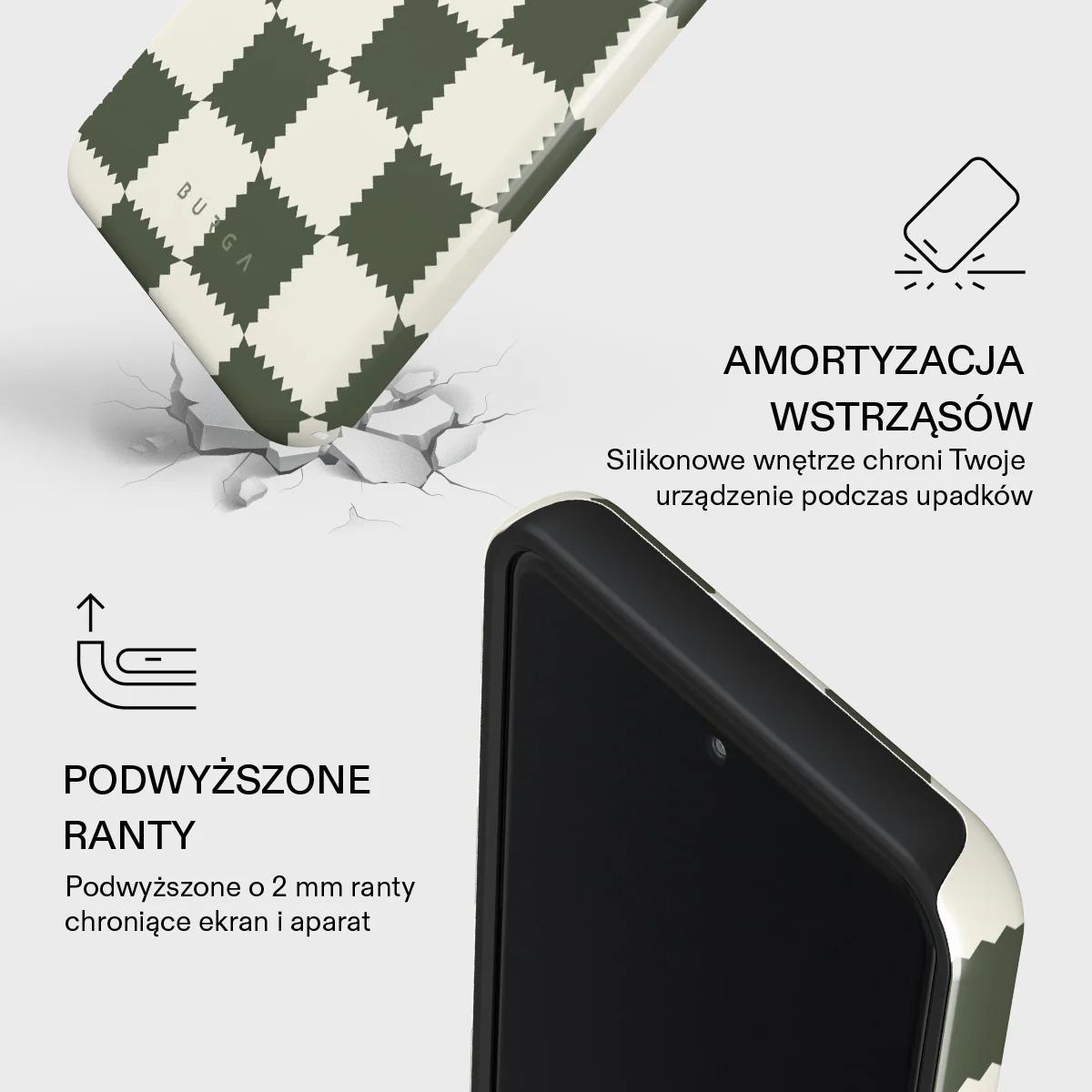 Retro Grid - Xiaomi 15 Pro Etui - Image 4