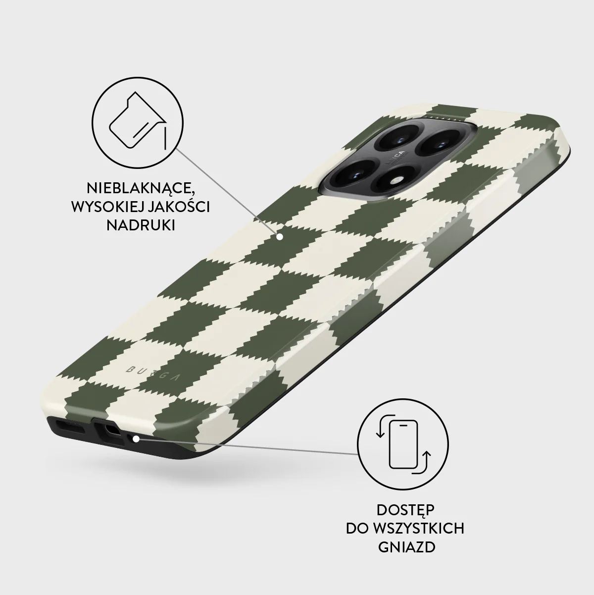 Retro Grid - Xiaomi 15T Etui - Image 3