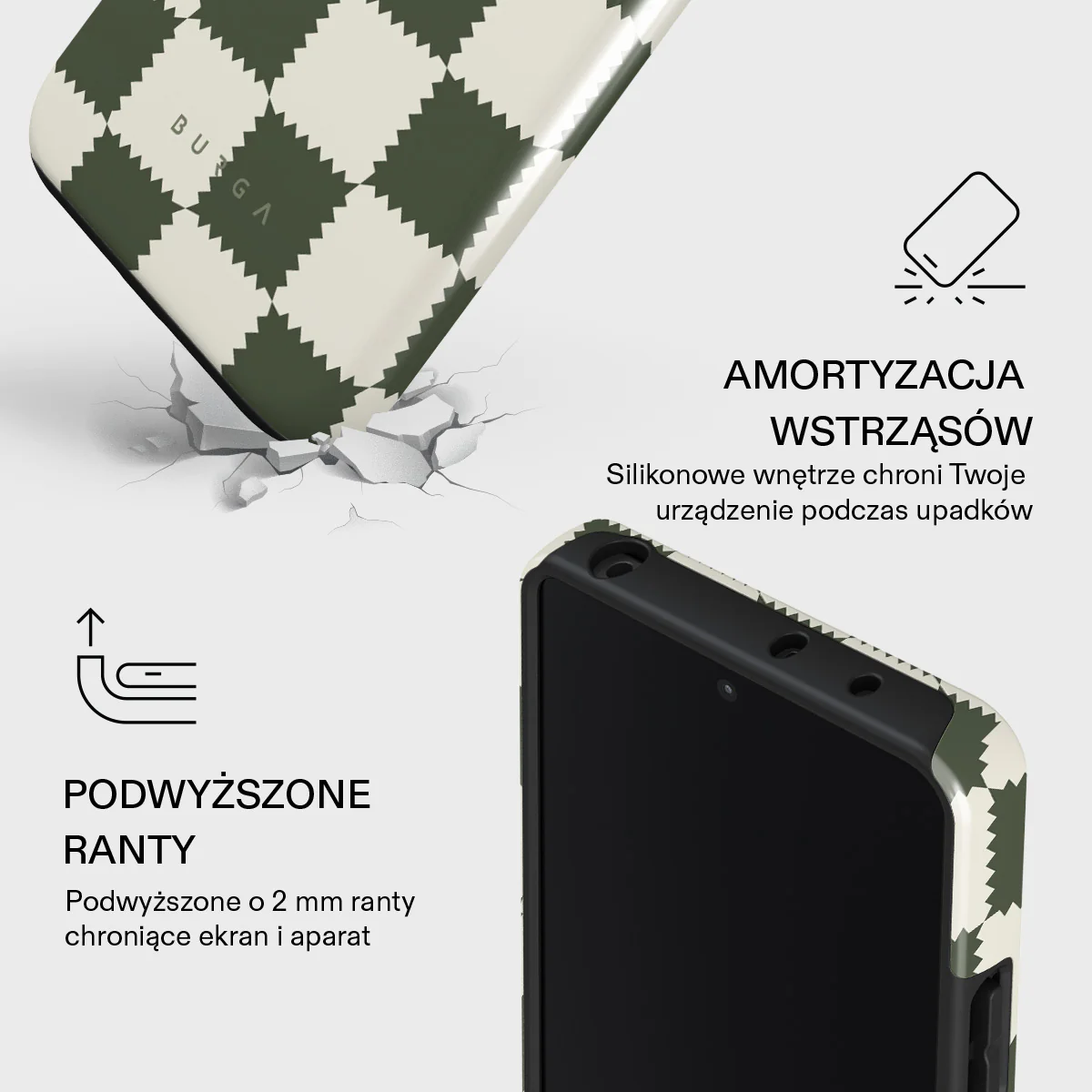 Retro Grid - Xiaomi Redmi Note 13 5G Etui - Image 4