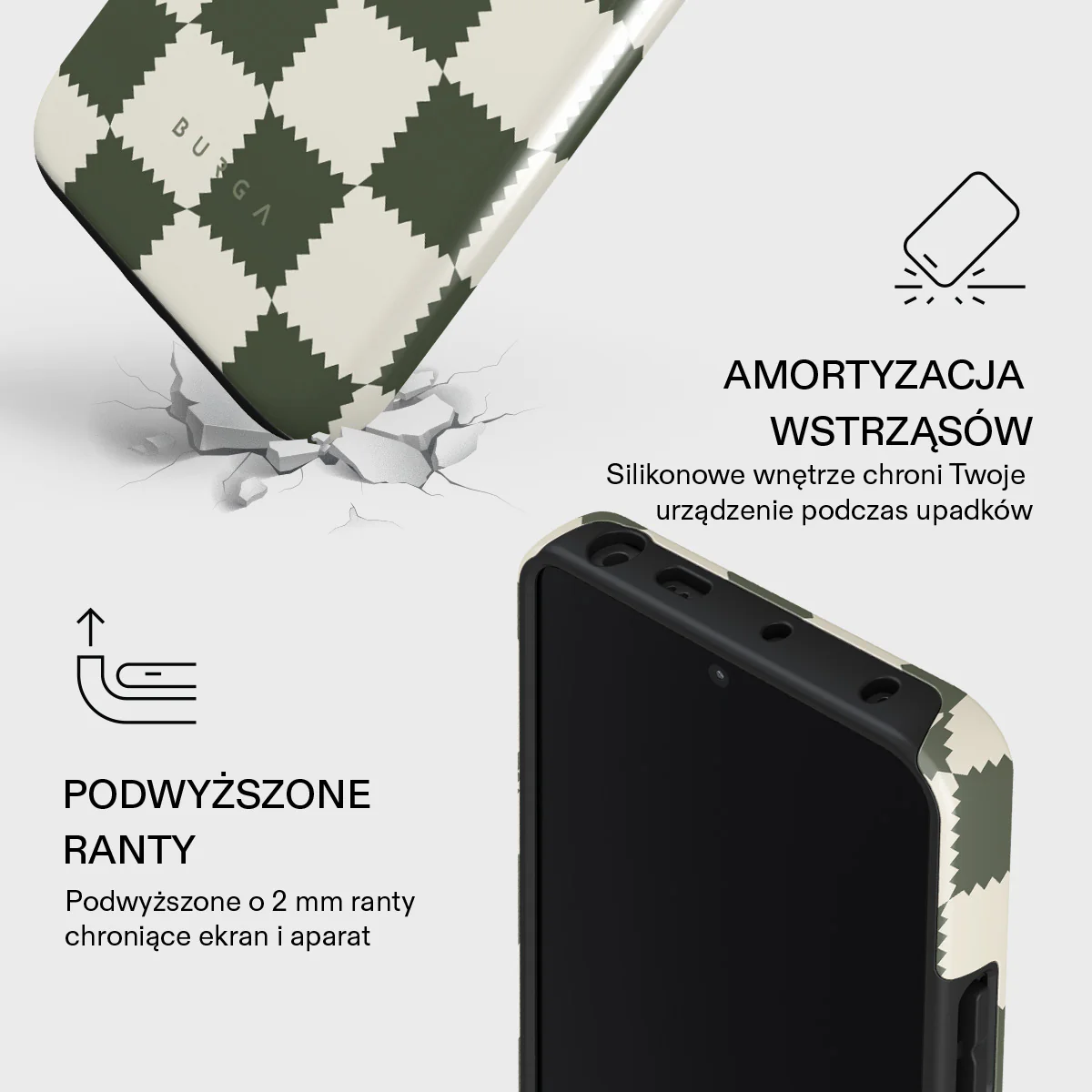 Retro Grid - Xiaomi Redmi Note 13 Pro 5G Etui - Image 4