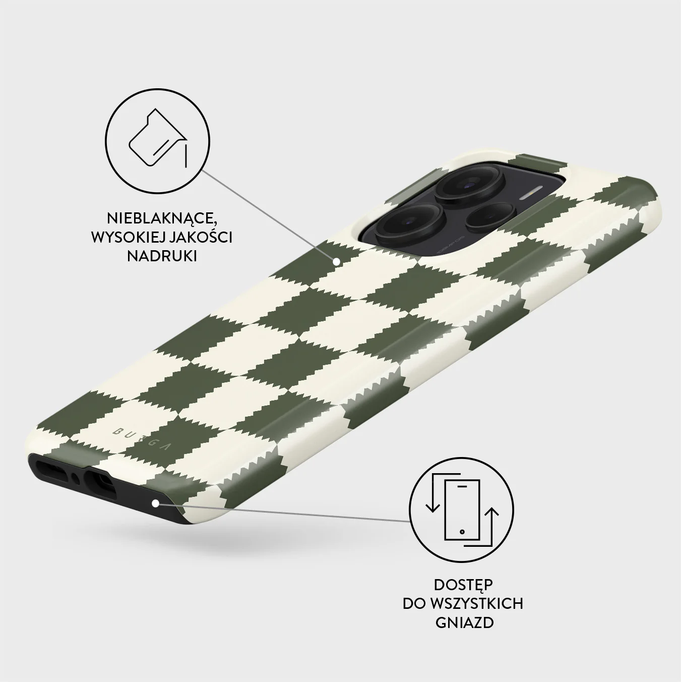 Retro Grid - Xiaomi Redmi Note 14 5G Etui - Image 3