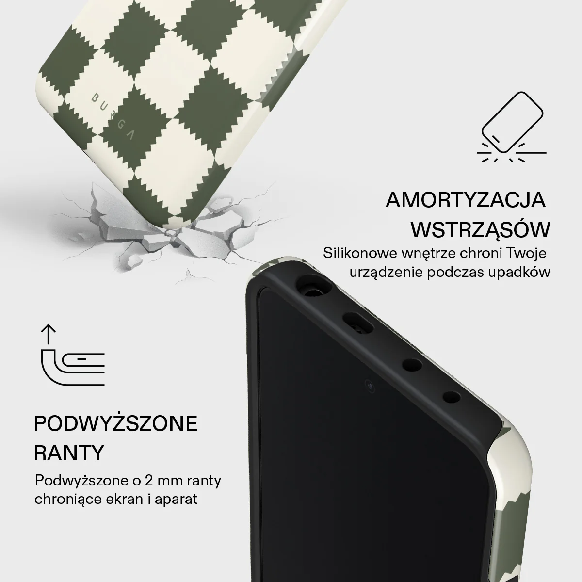 Retro Grid - Xiaomi Redmi Note 14 5G Etui - Image 4