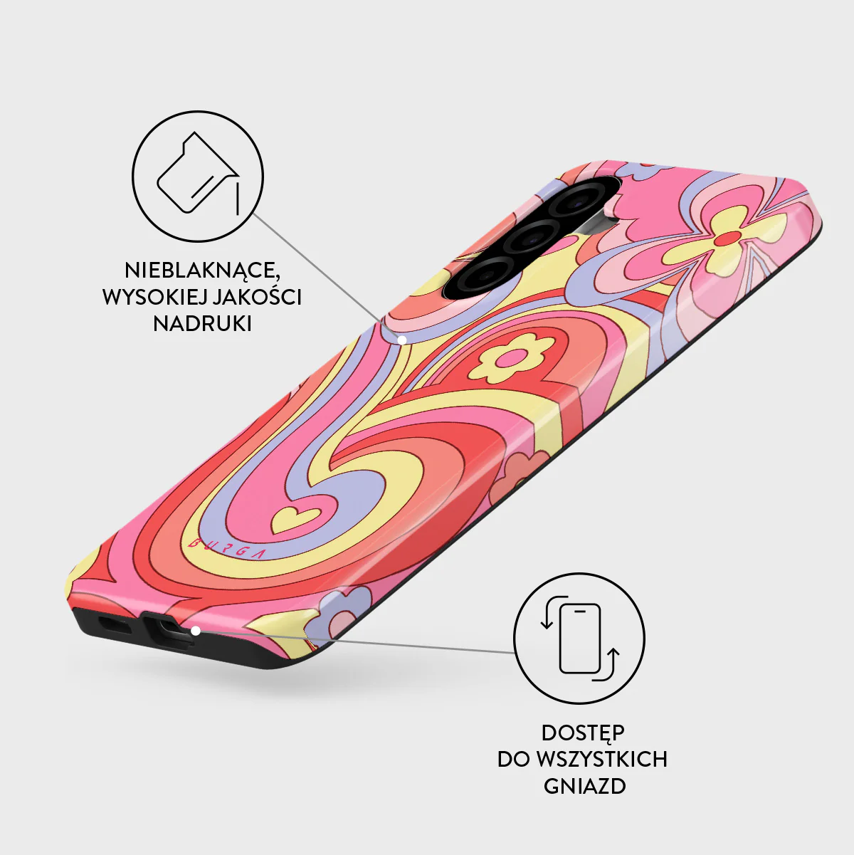 Roller Disco - Samsung Galaxy A57 5G Etui - Image 3