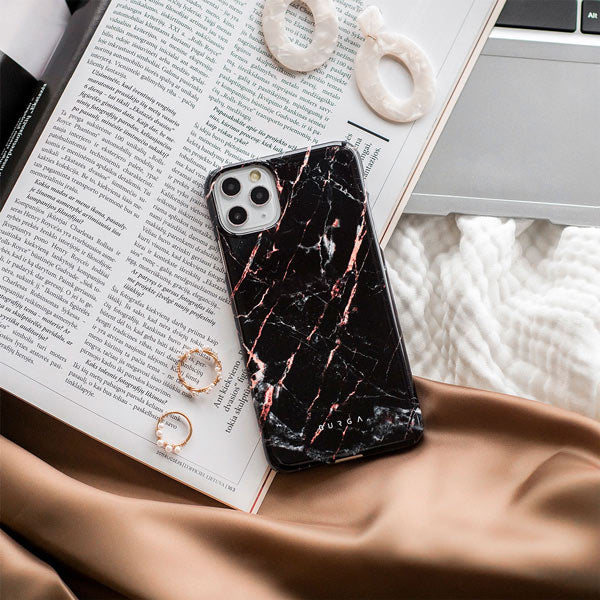 Rose Gold Marble - Samsung Galaxy S25 FE Etui - Image 5
