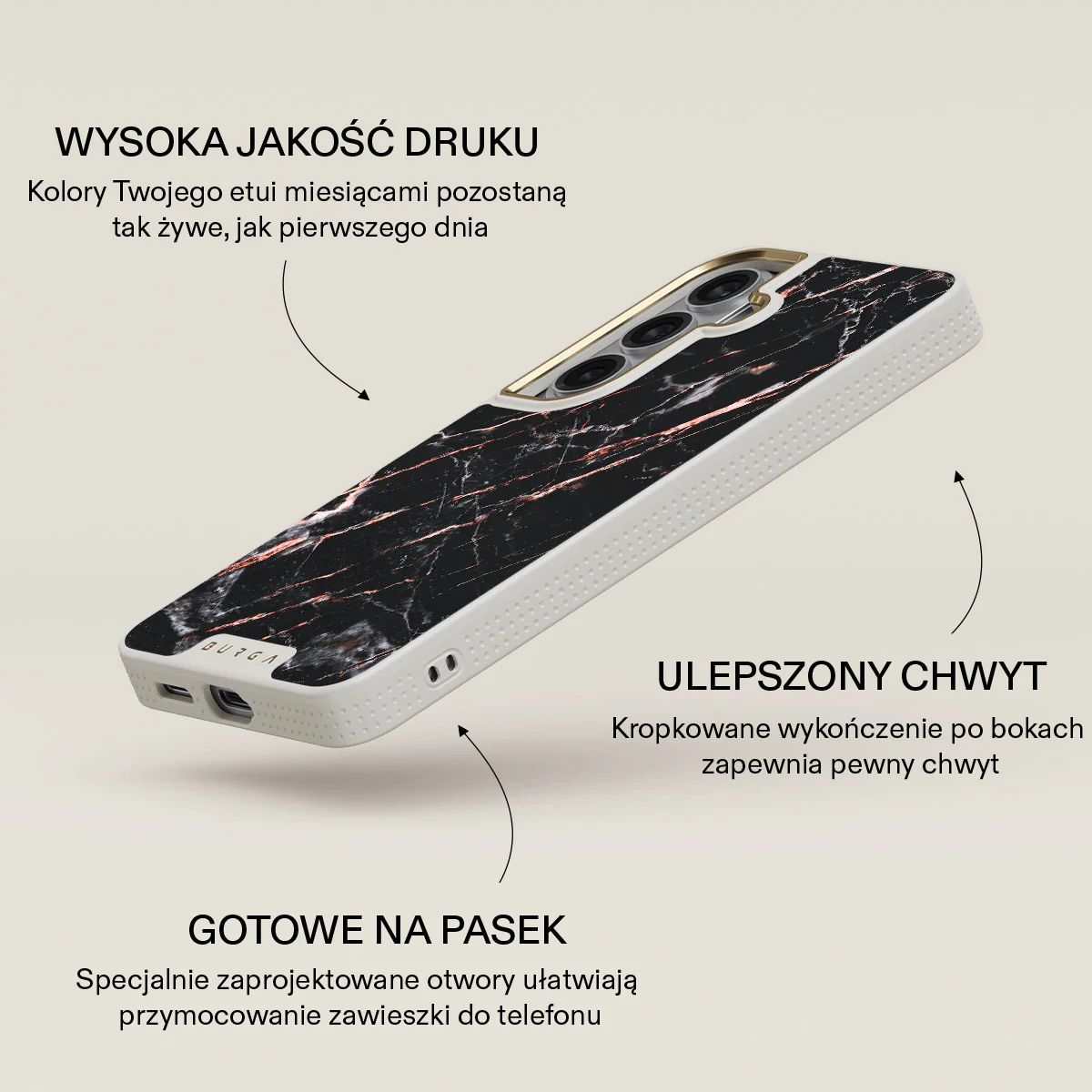 Rose Gold Marble - Samsung Galaxy S26 Etui - Image 30