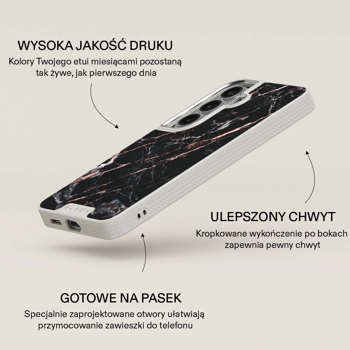 Rose Gold Marble - Samsung Galaxy S26 Etui - Image 37