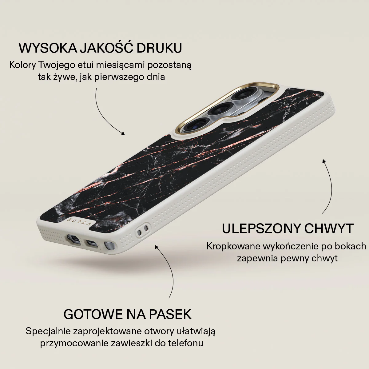 Rose Gold Marble - Samsung Galaxy S26 Ultra Etui - Image 30