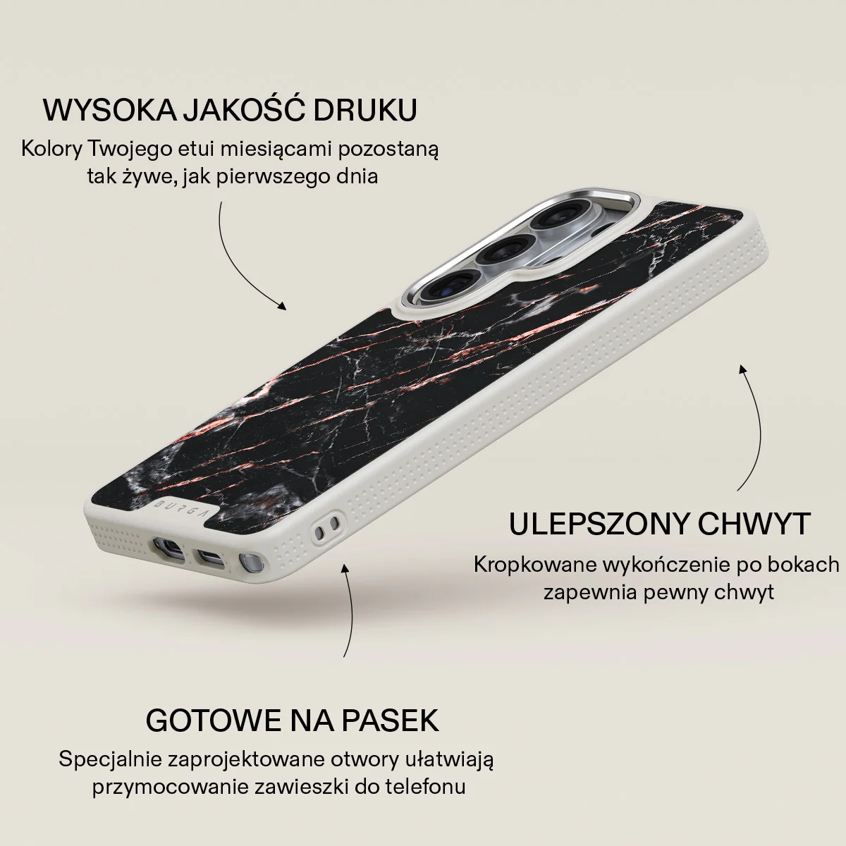 Rose Gold Marble - Samsung Galaxy S26 Ultra Etui - Image 37