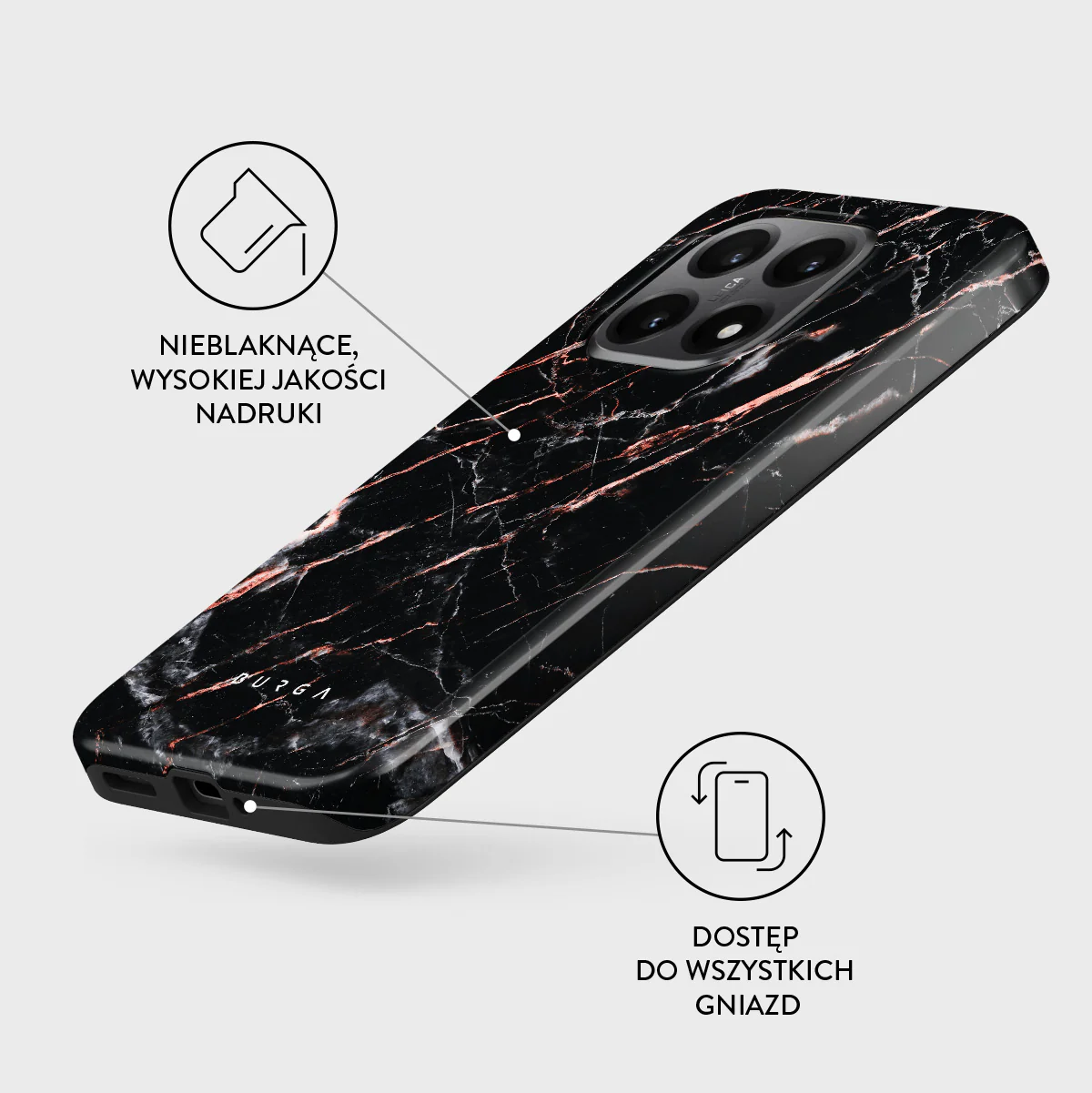 Rose Gold Marble - Xiaomi 15T Etui - Image 3