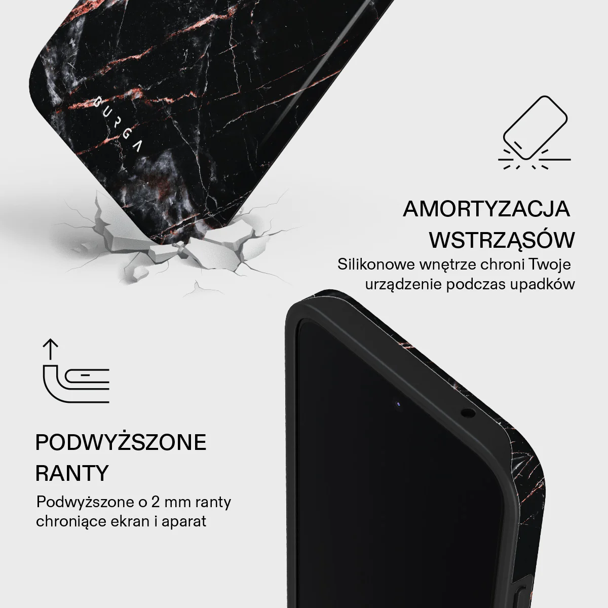 Rose Gold Marble - Xiaomi 15T Etui - Image 4